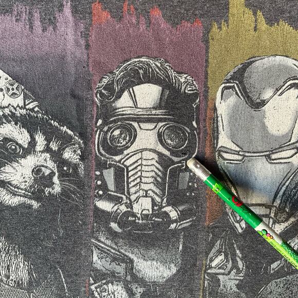 Marvel Avengers Men’s Short Sleeve T-shirt size S (34/36), Gray, Infinity War - Picture 8 of 8